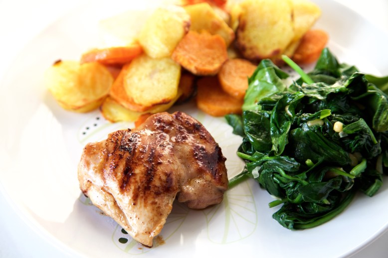 kipdijfilet met spinazie 3