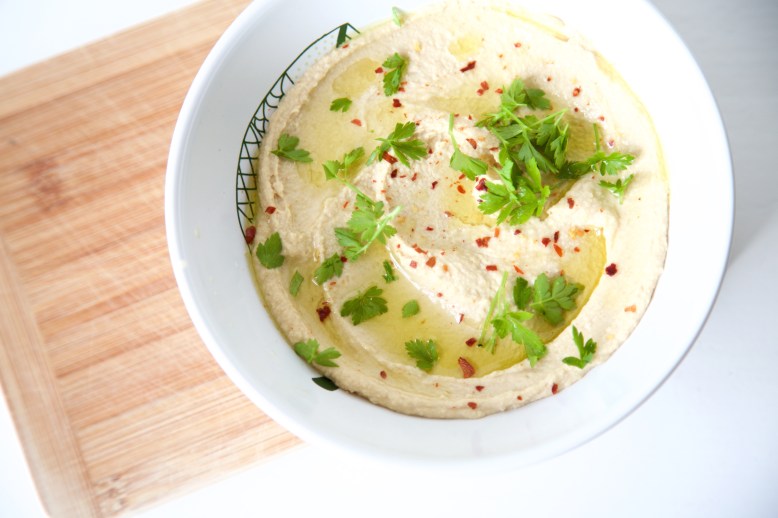 hummus peterselie