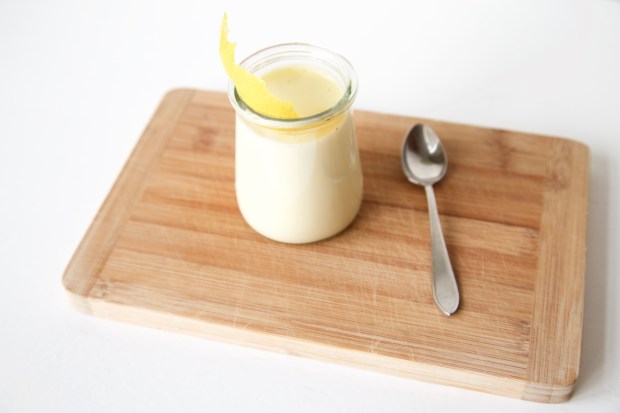 citroen tijm panna cotta