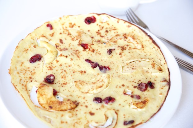 Appel Cranberry Pannenkoek