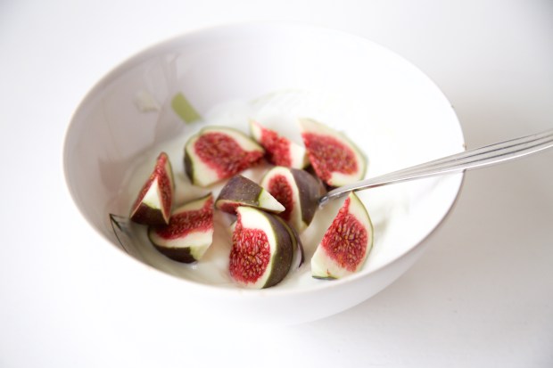 Verse vijgen met volle Griekse yoghurt