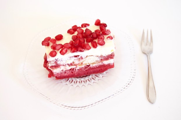 Granaatappel Frambozen Tiramisu