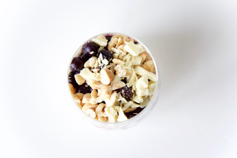 hazelnoot blauwe bes dessert