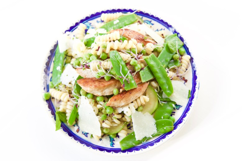 goddelijke groene pasta salade