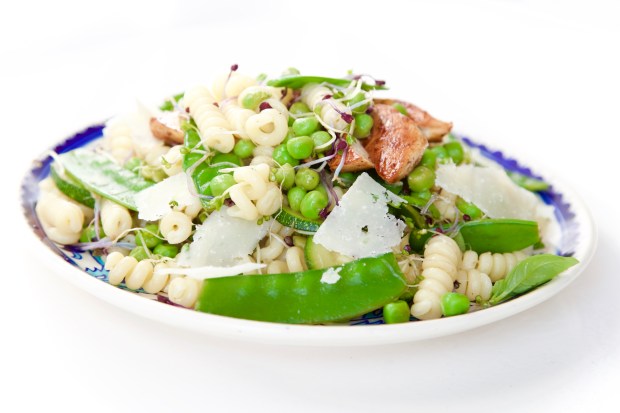 goddelijke groene pasta salade